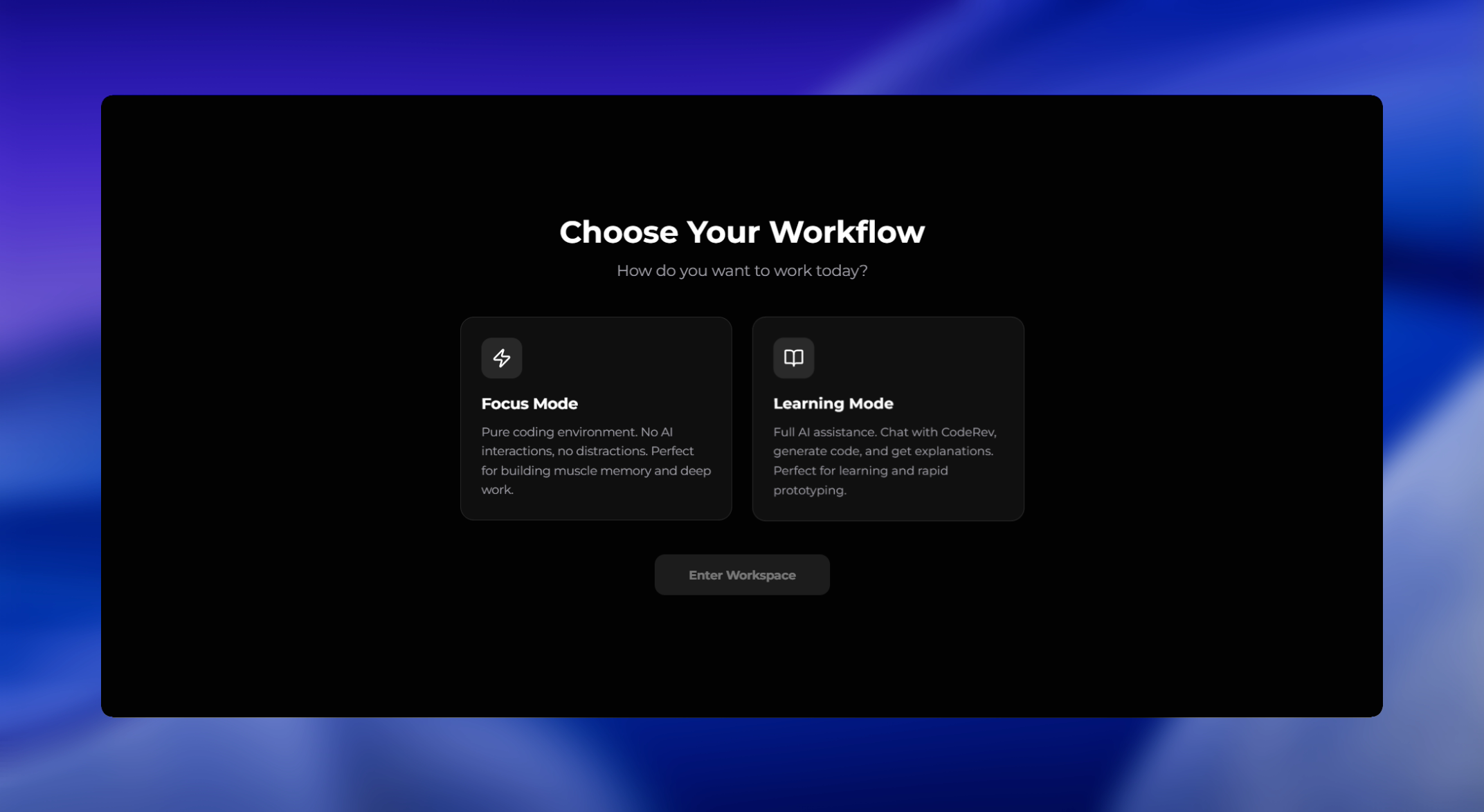 ⚡ CodeRev - AI Code Editor